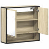 Baderomsspeilskap Sonoma eik 65x20x60 cm konstruert tre