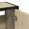 Baderomsspeilskap Sonoma eik 65x20x60 cm konstruert tre