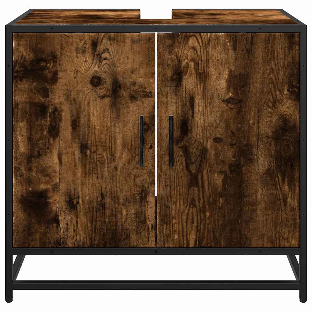 Servantskap røkt eik 65x33x60 cm konstruert tre