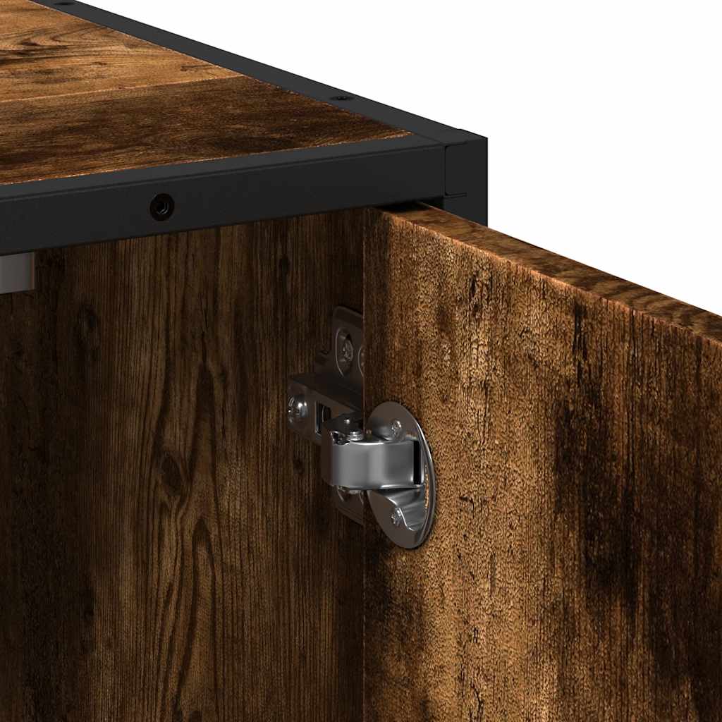 Servantskap røkt eik 65x33x60 cm konstruert tre