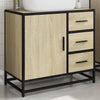 Servantskap sonoma eik 65x33x60 cm konstruert tre