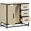 Servantskap sonoma eik 65x33x60 cm konstruert tre