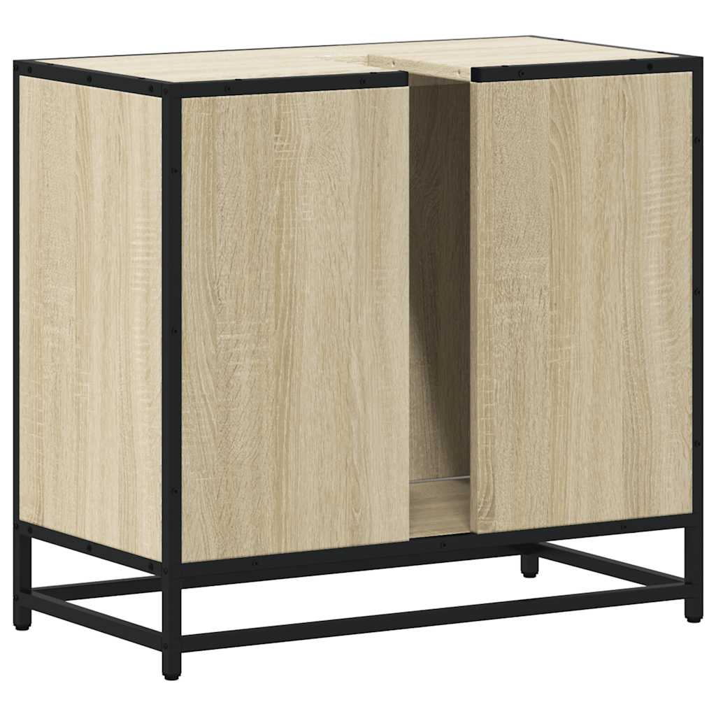 Servantskap sonoma eik 65x33x60 cm konstruert tre