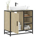 Baderomsskap Sonoma eik 65x33x60 cm konstruert tre