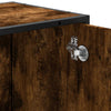 Baderomsskap røkt eik 65x33x60 cm konstruert tre