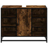 Servantskap røkt eik 80x33x60 cm konstruert tre