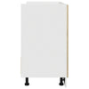 Bunnskap til vask sonoma eik 80x46x81,5 cm sponplate