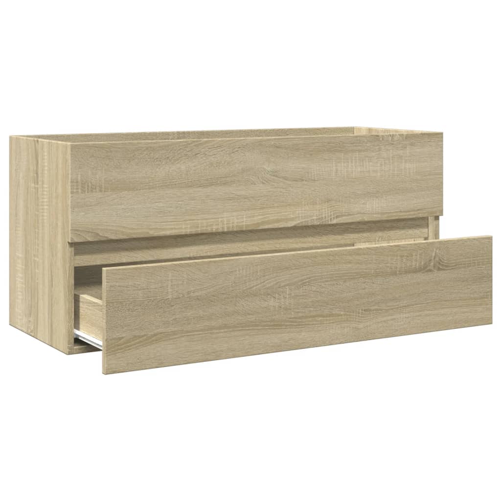 Servantskap sonoma eik 100x38,5x45 cm konstruert tre