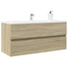 Servantskap sonoma eik 100x38,5x45 cm konstruert tre