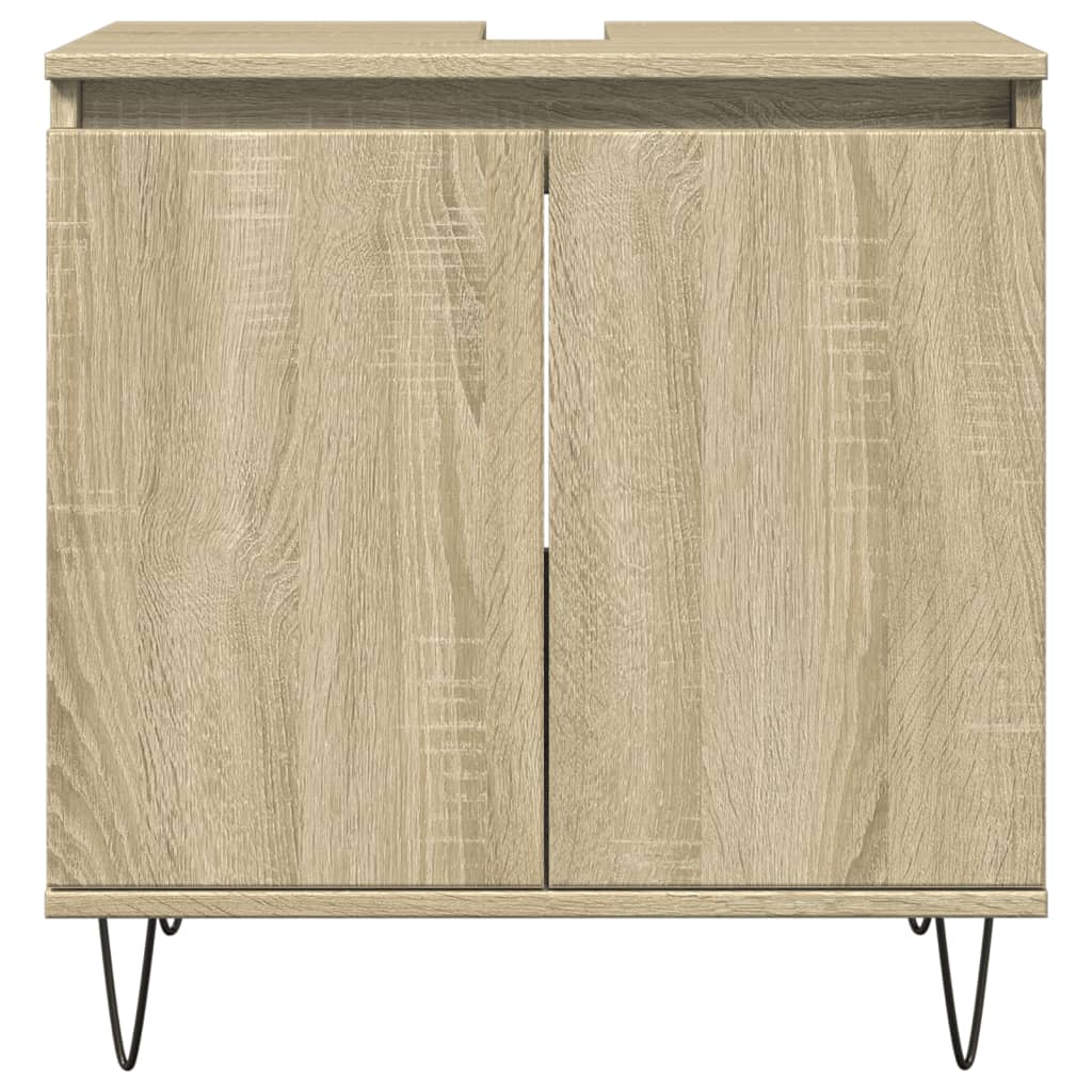 Servantskap sonoma eik 58x33x60 cm konstruert tre