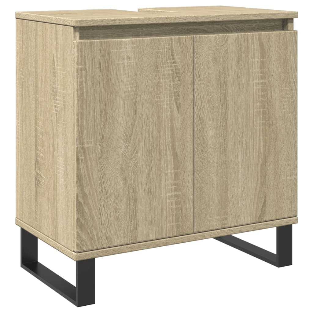 Servantskap sonoma eik 58x33x60 cm konstruert tre