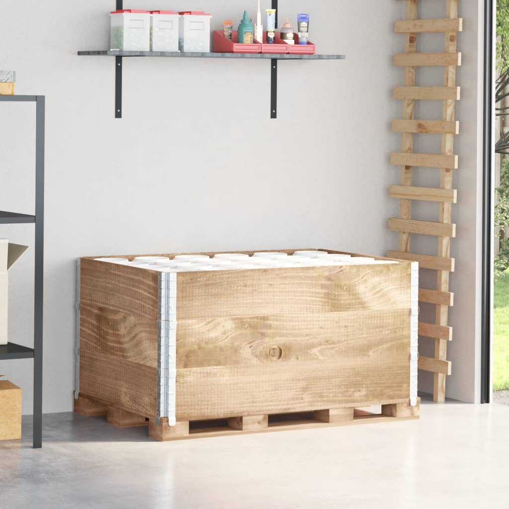 Pallekarmer 3 stk 120x80 cm heltre furu