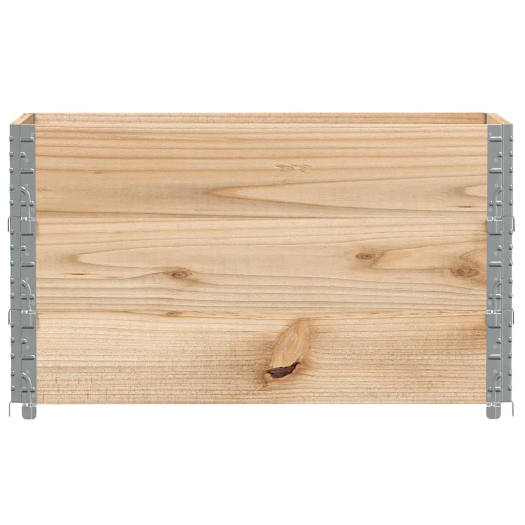 Pallekarmer 3 stk 100x50 cm heltre furu