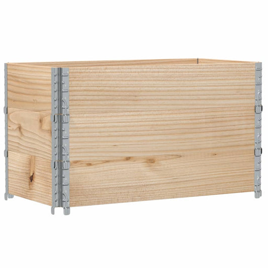 Pallekarmer 3 stk 100x50 cm heltre furu