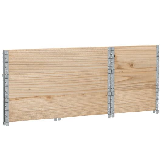 Pallekarmer 3 stk 100x50 cm heltre furu