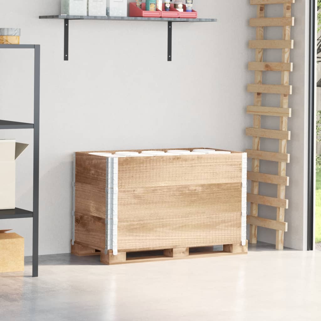 Pallekarmer 3 stk 100x50 cm heltre furu