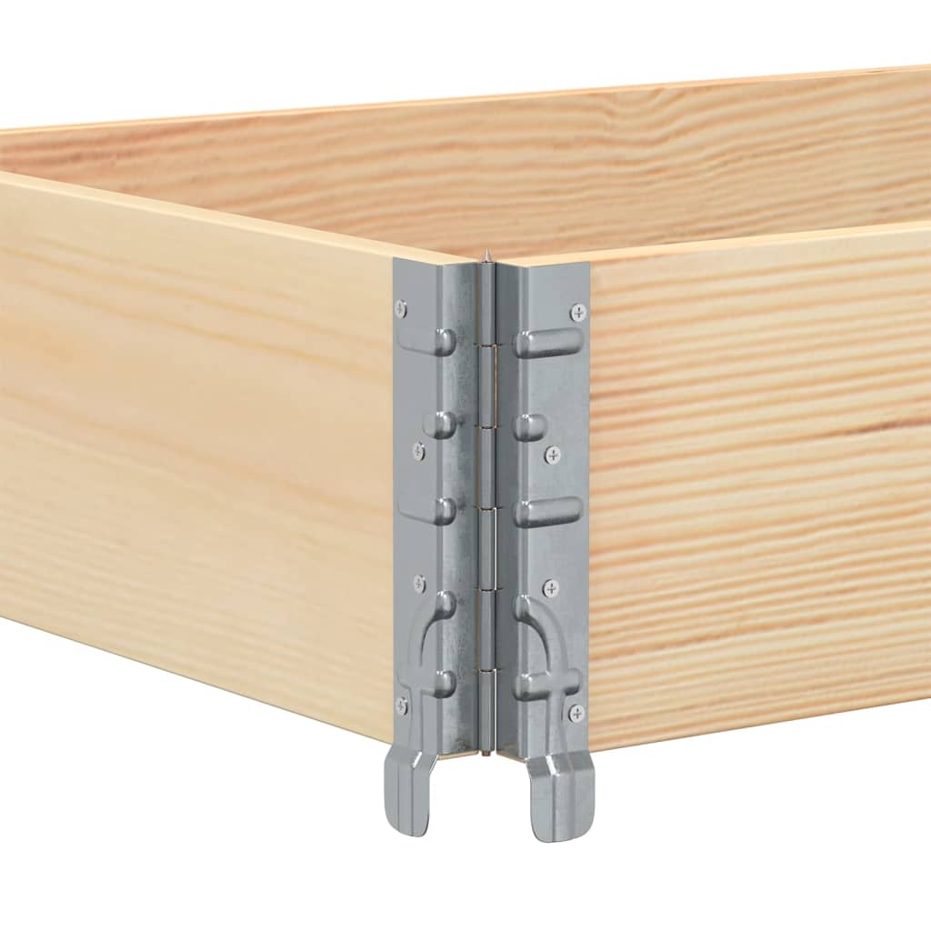 Pallekarmer 3 stk 150x50 cm heltre furu