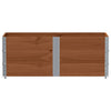 Pallekarmer 3 stk brun 150x50 cm heltre furu