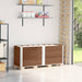 Pallekarmer 3 stk brun 150x50 cm heltre furu vidaXL