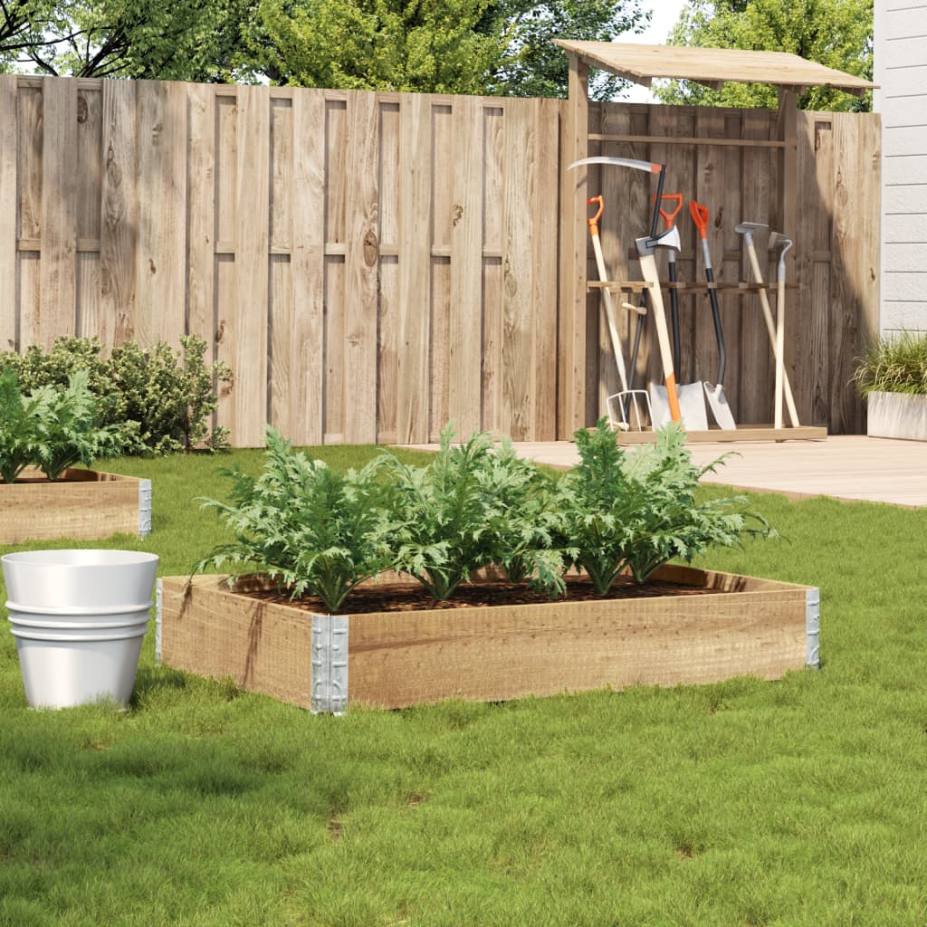 Plantekasse 100x50 cm heltre furu