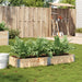 Plantekasse 150x50 cm heltre furu