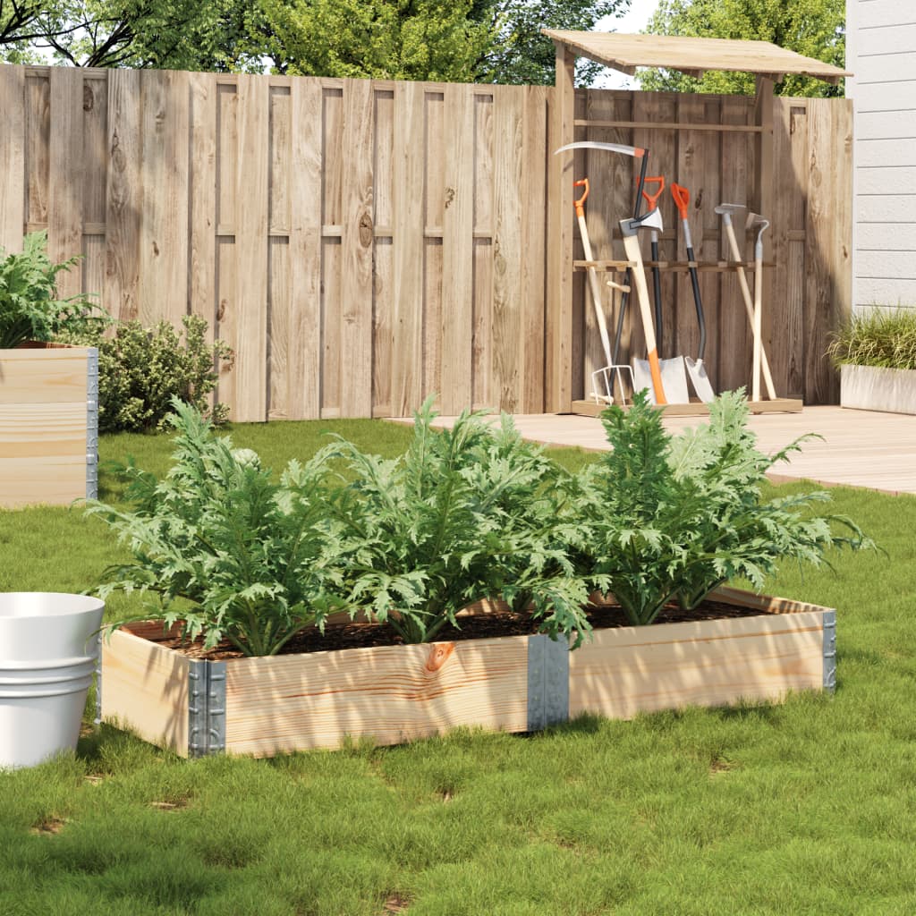 Plantekasse 150x50 cm heltre furu