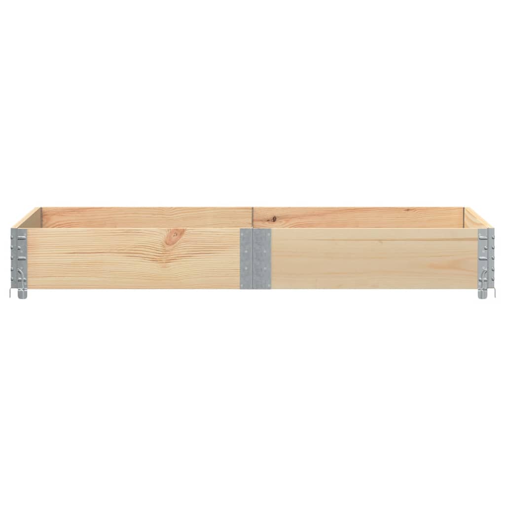 Plantekasse 150x100 cm heltre furu vidaXL