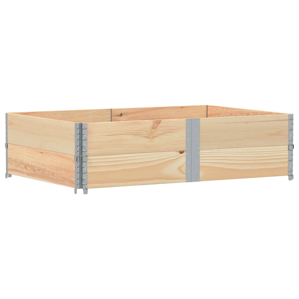 Plantekasse 150x100 cm heltre furu vidaXL