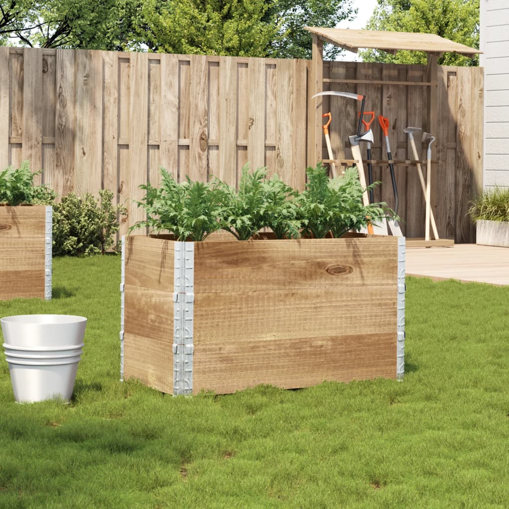 Plantekasse 100x50 cm heltre furu