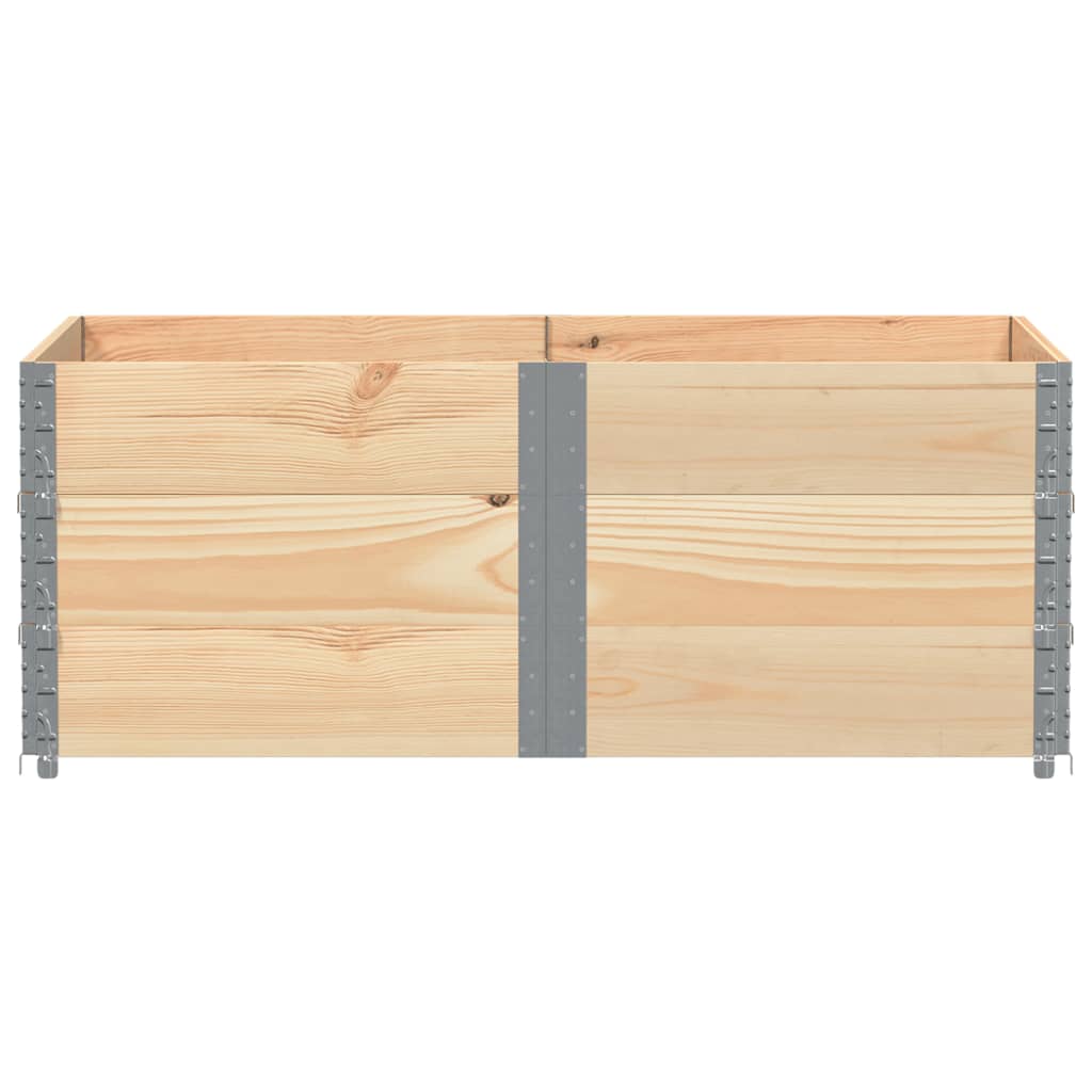 Plantekasse 150x100 cm heltre furu vidaXL