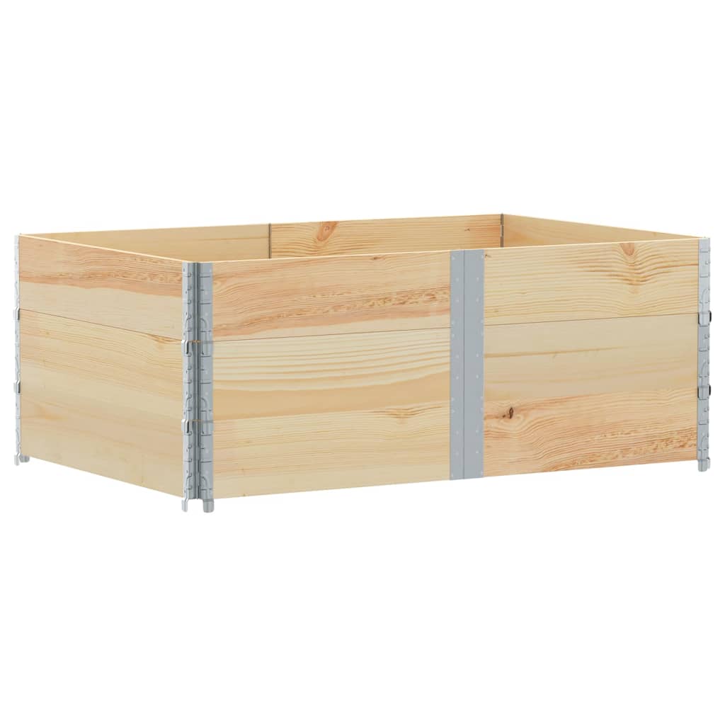 Plantekasse 150x100 cm heltre furu vidaXL