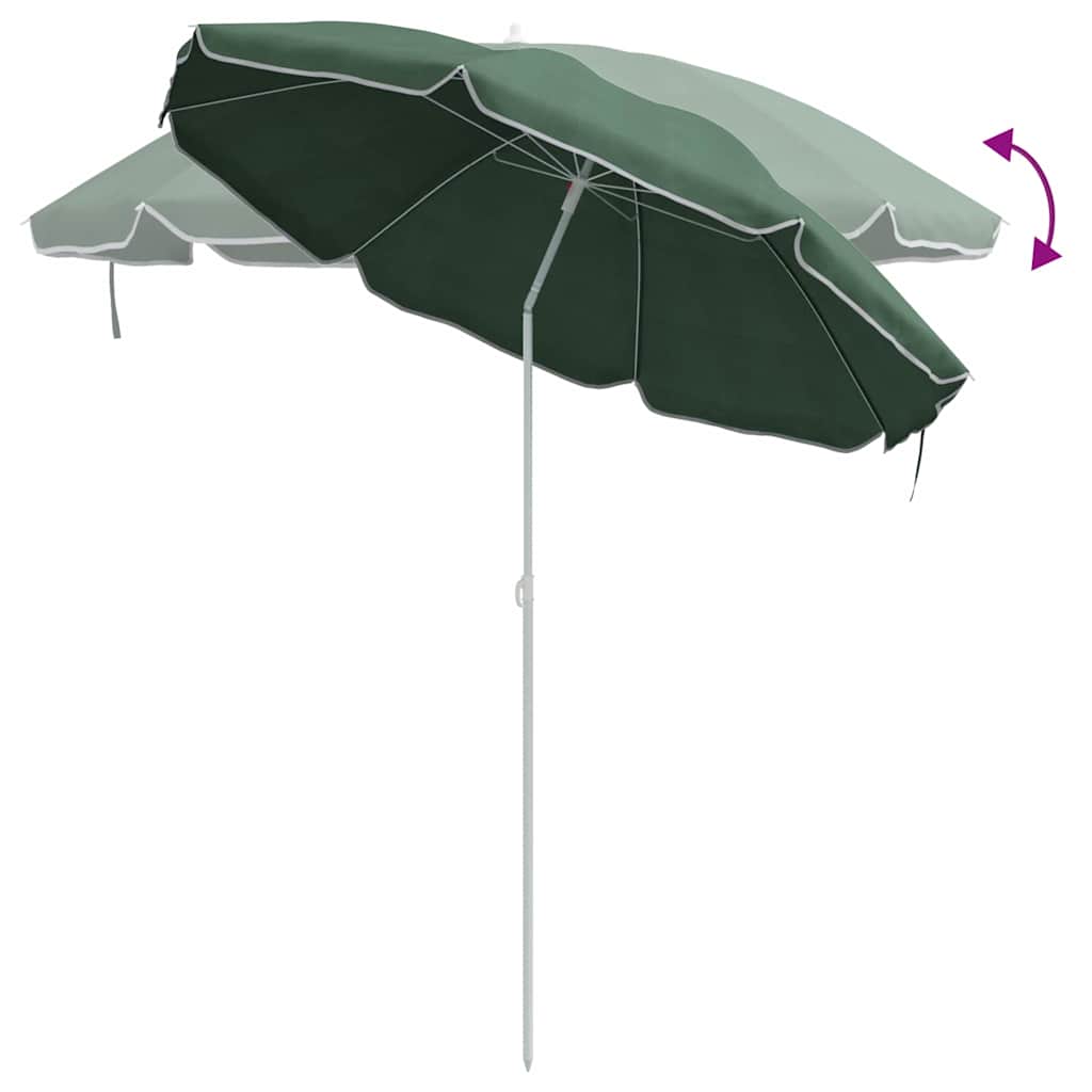 Hageparasol 170T polyester Grønn