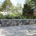 Gabionkurv med deksel 300x100x50 cm galvanisert jern