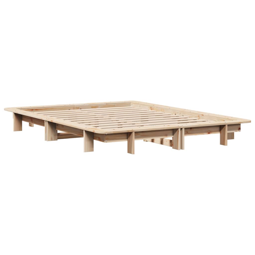 Sengeramme uten madrass 120x190 cm heltre furu