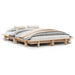 Sengeramme uten madrass 120x190 cm heltre furu