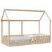 Barnesengeramme hus 90x190 cm heltre furu