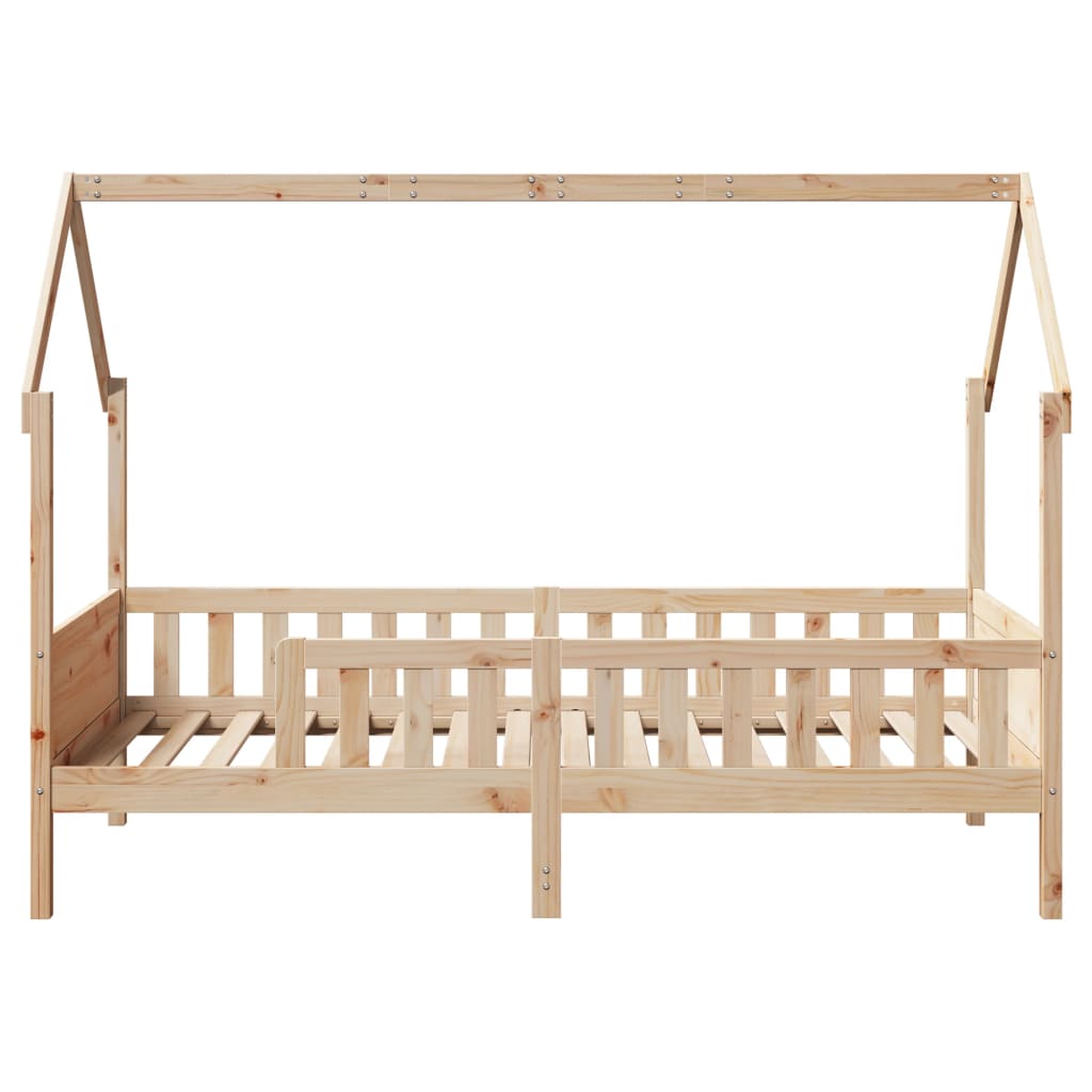 Barnesengeramme hus 90x190 cm heltre furu