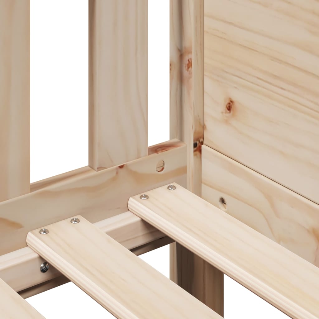 Barnesengeramme hus 90x190 cm heltre furu