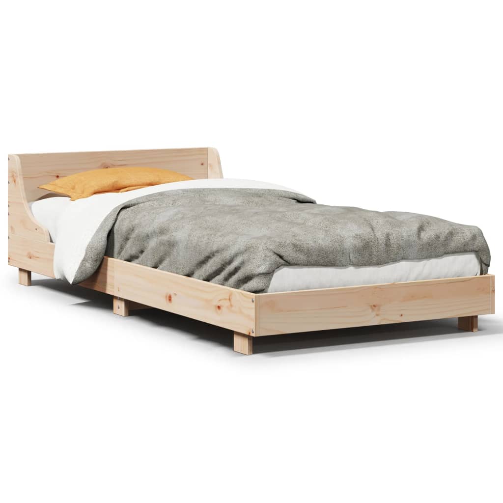 Sengeramme uten madrass 90x190 cm heltre furu