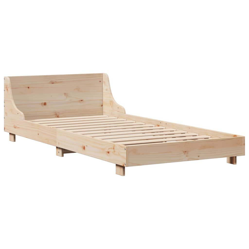 Sengeramme uten madrass 90x190 cm heltre furu