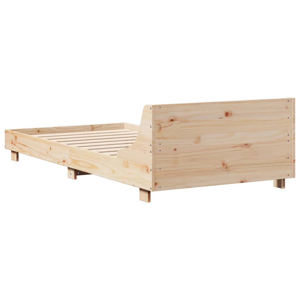 Sengeramme uten madrass 90x190 cm heltre furu