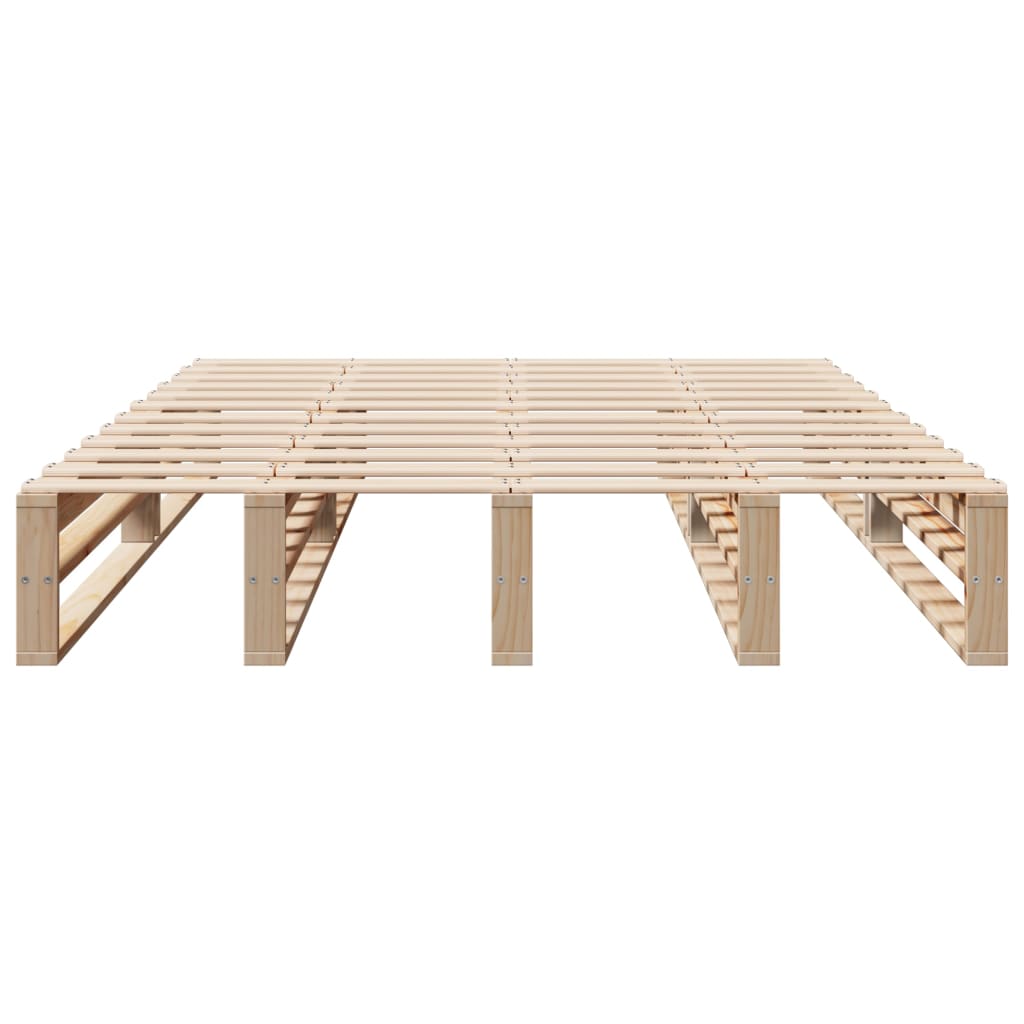 Sengeramme uten madrass 140x200 cm heltre furu