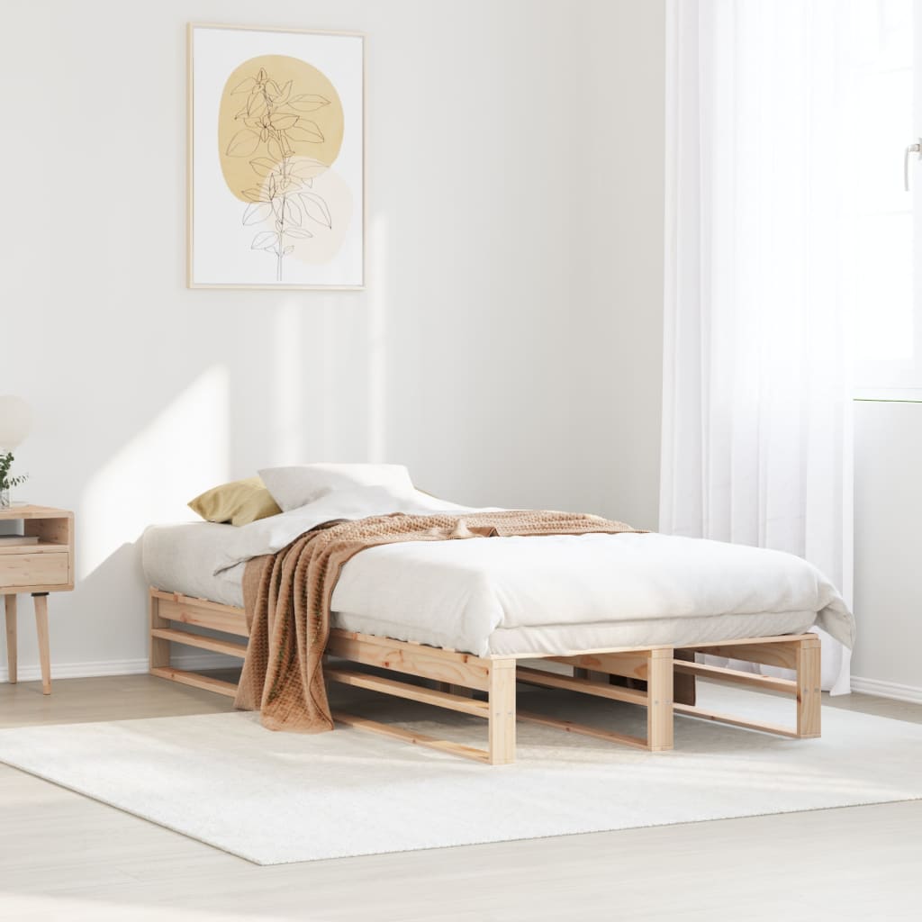 Sengeramme uten madrass 90x190 cm heltre furu