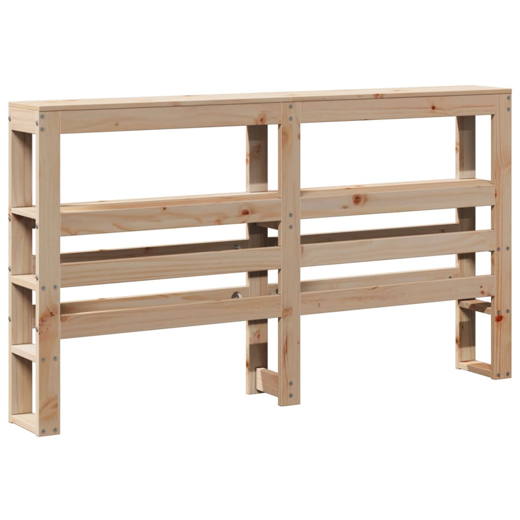 Hodegavl med hylle 160 cm heltre furu