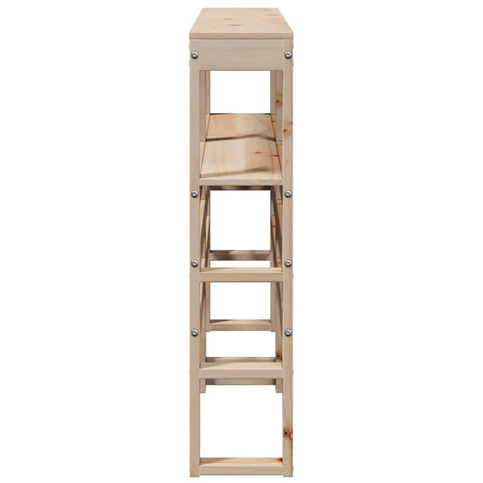 Hodegavl med hylle 150 cm heltre furu