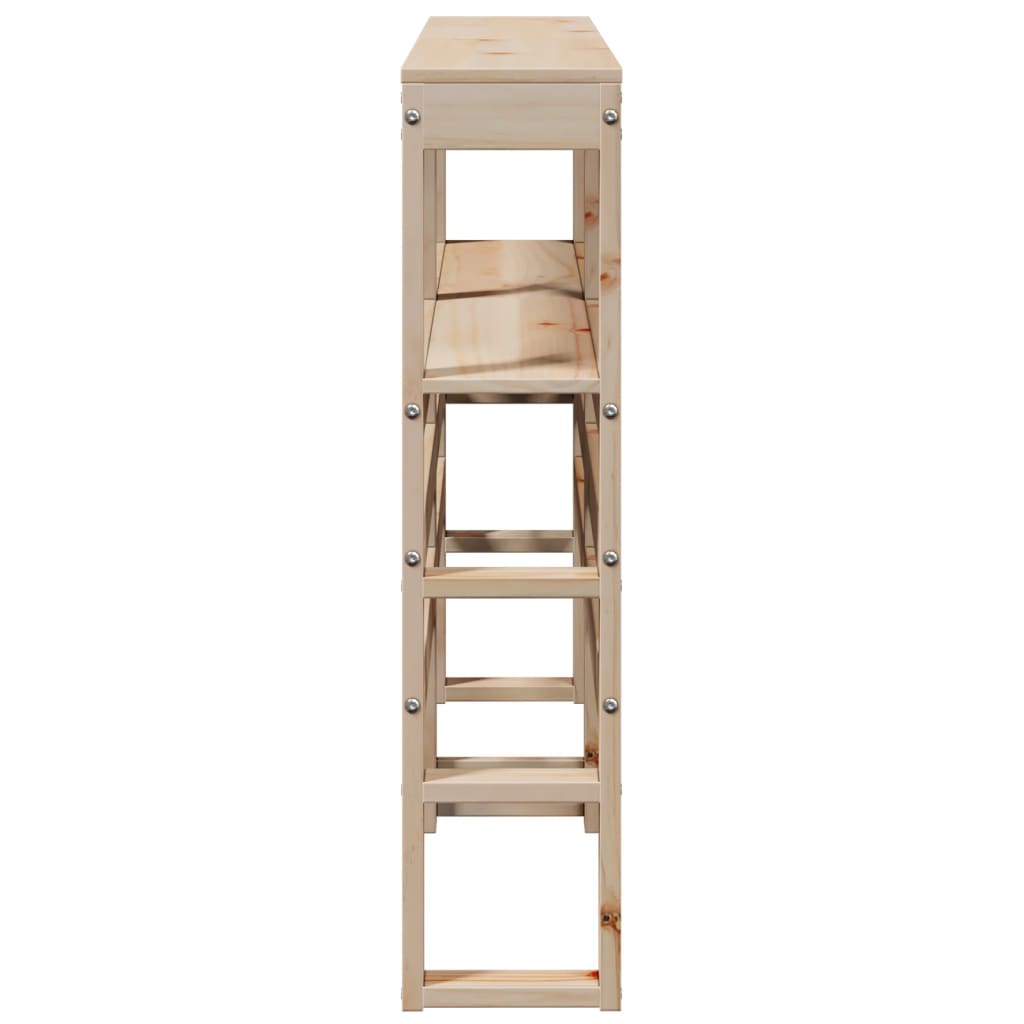Hodegavl med hylle 140 cm heltre furu
