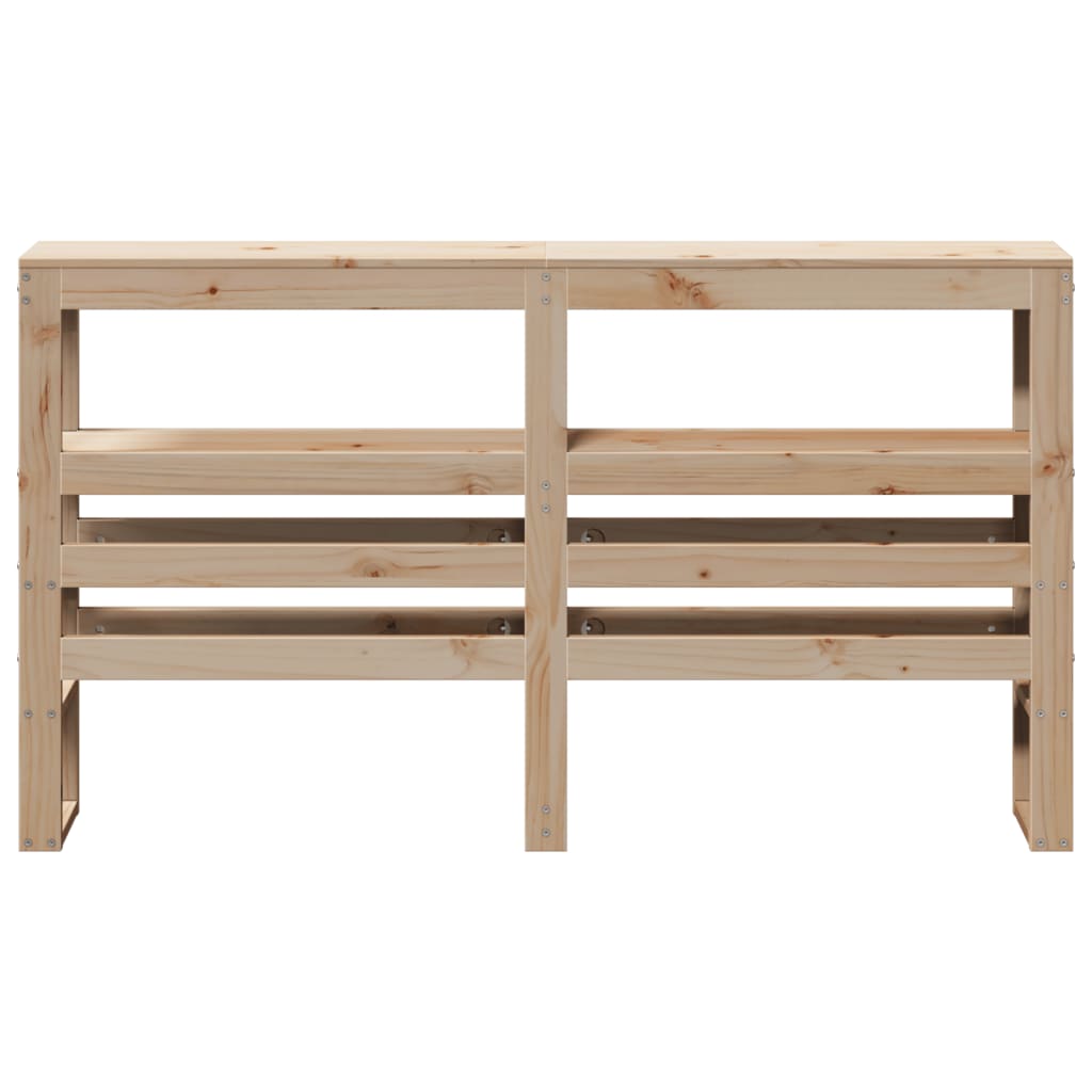 Hodegavl med hylle 120 cm heltre furu