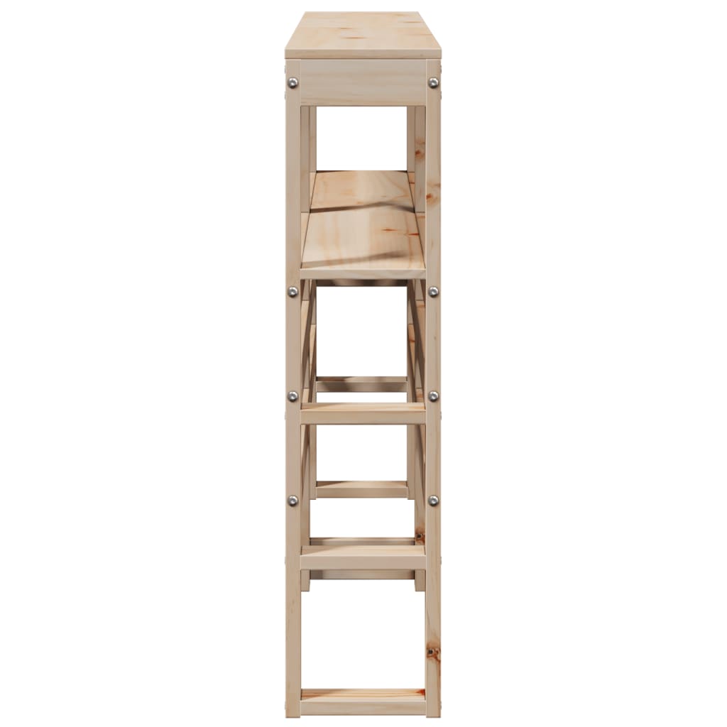 Hodegavl med hylle 120 cm heltre furu