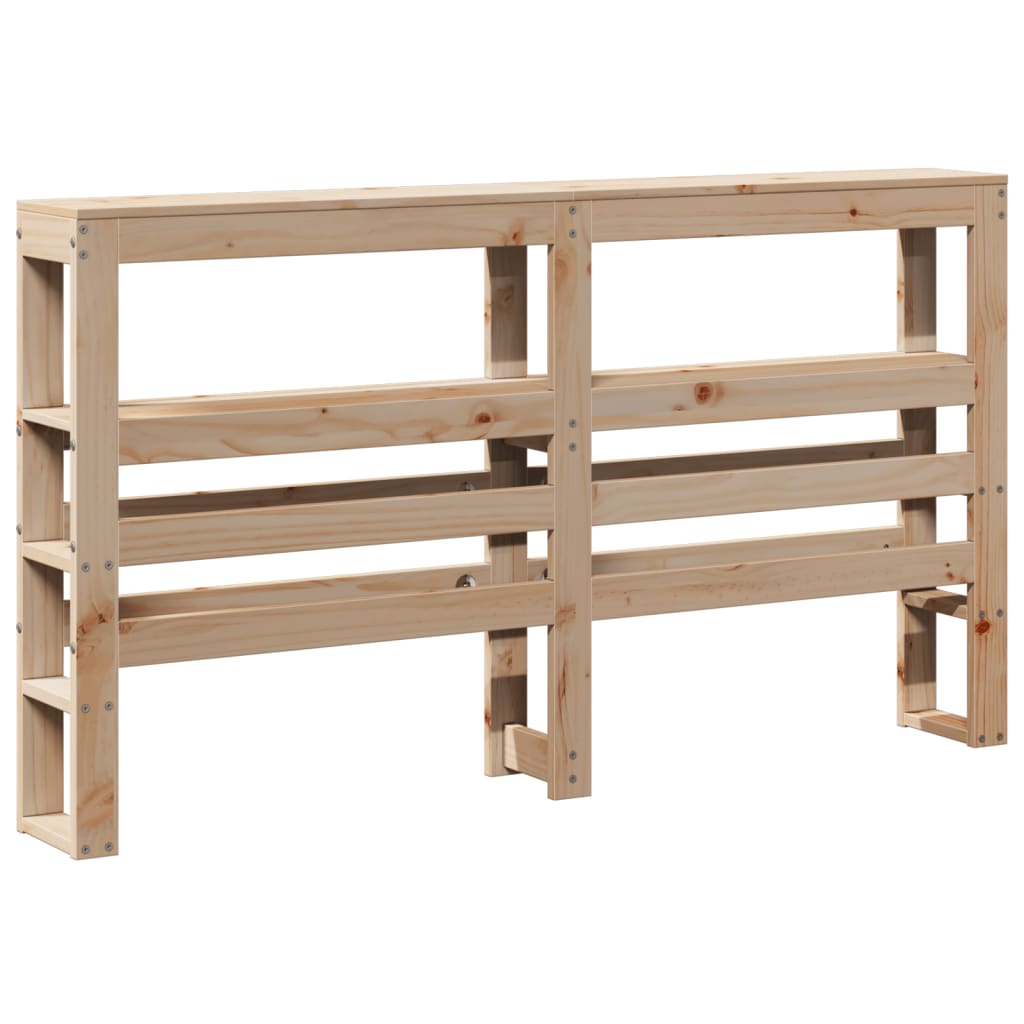 Hodegavl med hylle 120 cm heltre furu