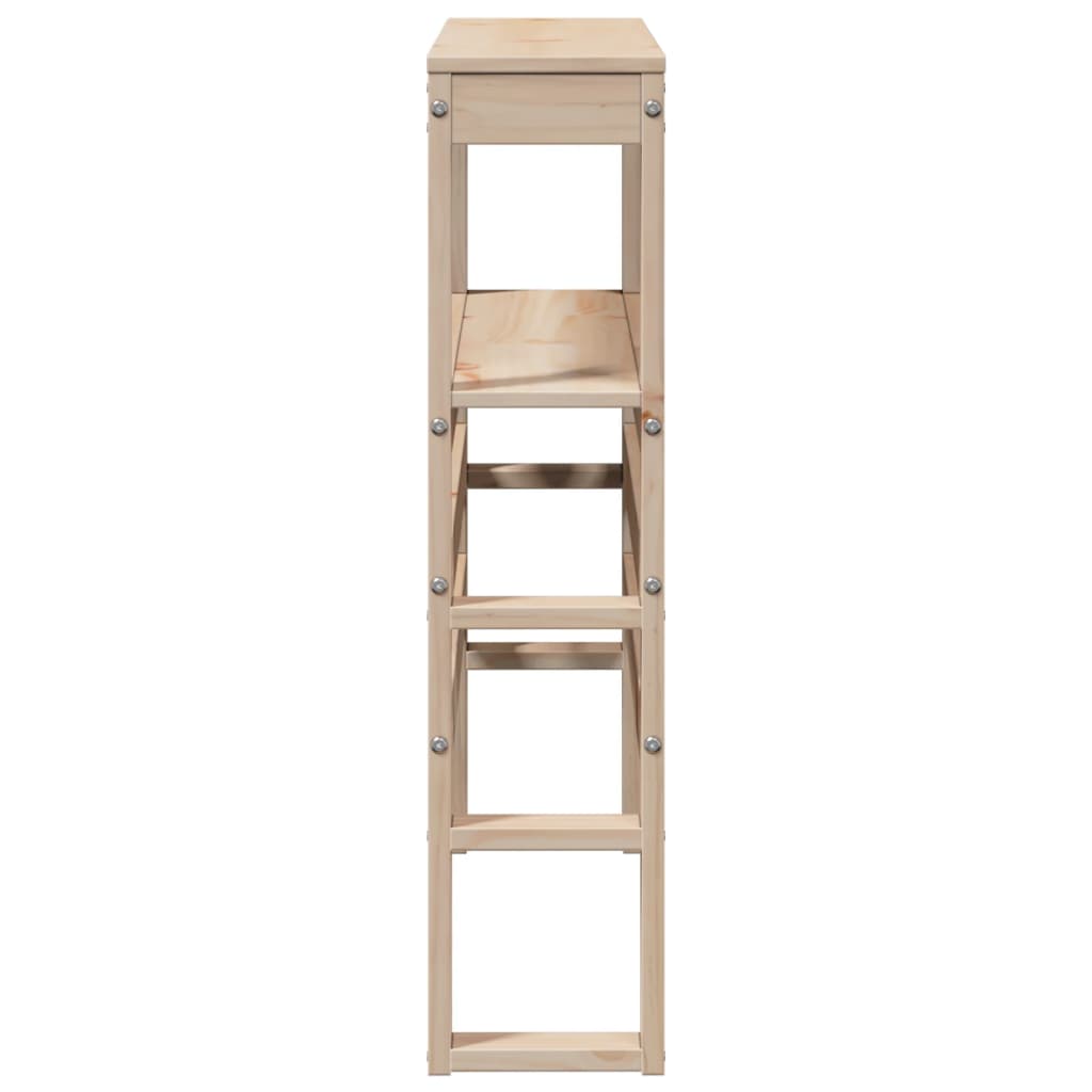 Hodegavl med hyller 100 cm heltre furu